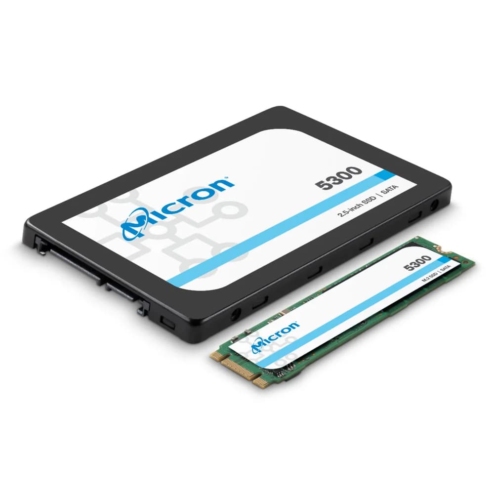 Micron 5300 PRO 480GB M.2 SATA Non-SED Enterprise Solid State Drive