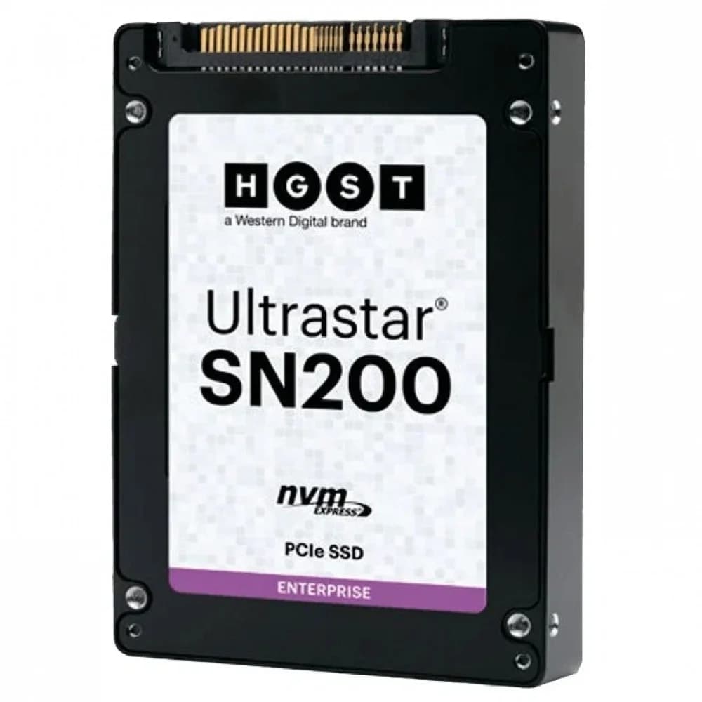 SSD 6.4TB NVME U.2 HGST Ultrastar SN200 NVMe MU NEW,