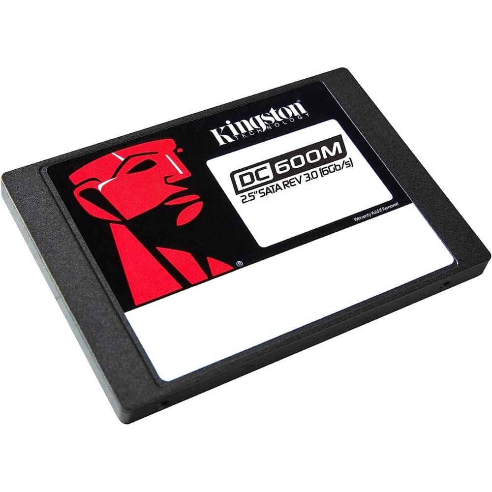 Kingston Enterprise SSD 7,68TB DC600M 2.5" SATA 3 R560/W530MB/s 3D TLC MTBF 2M 94 000/34 000 IOPS 14016TBW (Mixed-Use) 3 years