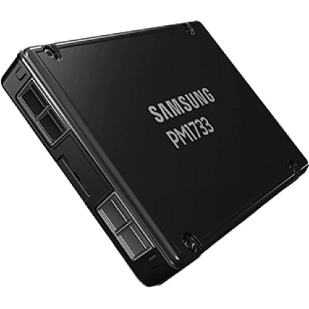 Samsung Enterprise SSD, 2.5"(SFF/U.2), PM1733 EVT2, 3840GB, NVMe, U.2(SFF-8639), PCIe Gen4 R7000/W3500Mb/s, IOPS(R4K) 1500K/135K, MTBF 2M, 1DWPD, OEM, 5 years (Новый)