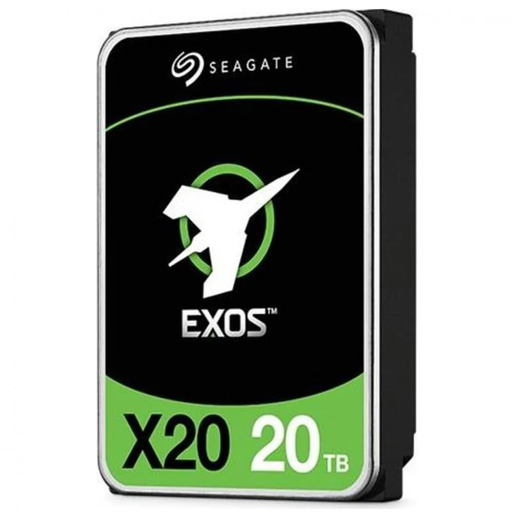 Жесткий диск Seagate Exos X20 ST20000NM002D, 20TB, 3.5", 7200 RPM, SAS 12Gb/s, 512e/4Kn, 256MB