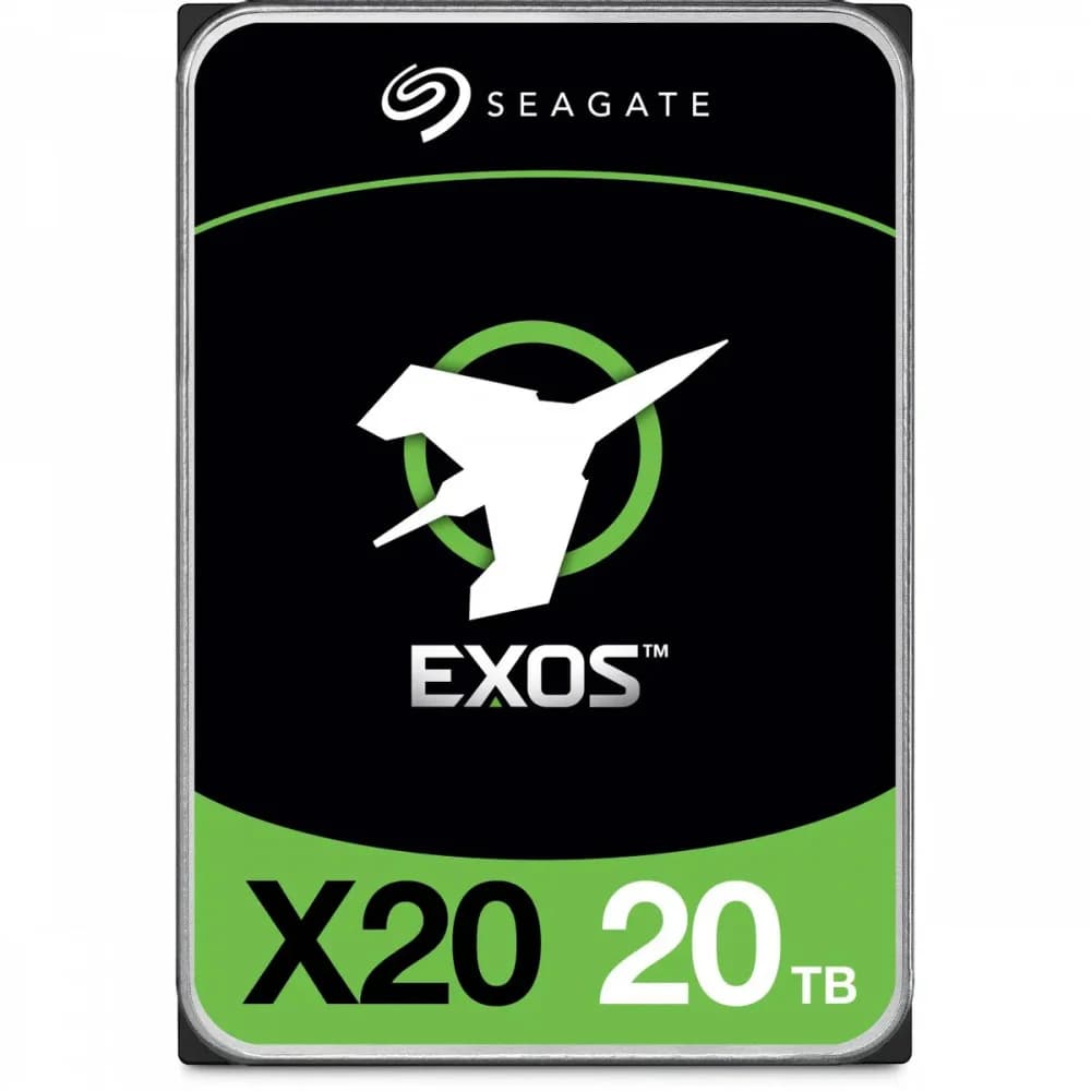 Корпоративный жесткий диск 20Tb Seagate EXOS X20 SATA3 3.5" 256Mb 7200rpm ST20000NM007D