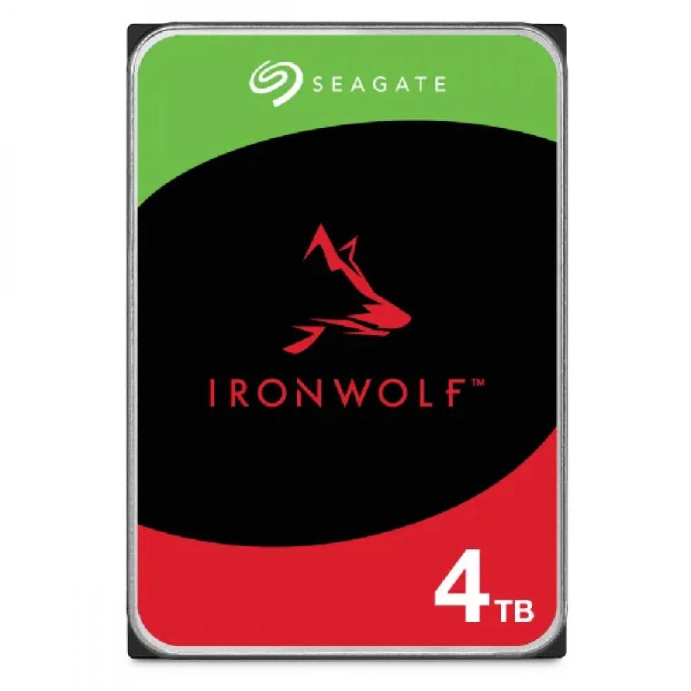 Жесткий диск для NAS систем 4Tb HDD Seagate IronWolf SATA 6Gb/s 5400rpm 3,5" 256Mb MTBF 1млн. часов ST4000VN006