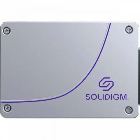 Твердотельный накопитель SSD Solidigm 2.5" SSD 7680GB DC D3-S4520 (SSDSC2KB076TZ1Z) SATA 6Gb/s, 550/510, IOPS 86/30K, MTBF 2M, TLC 36.5PBW, 2.6DWPD