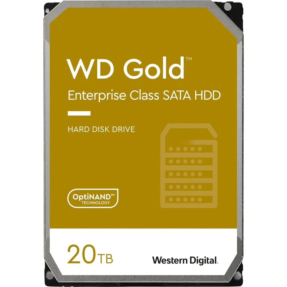 Жесткий диск WD SATA-III 20TB WD202KRYZ Server Gold 512E (7200rpm) 512Mb 3.5"