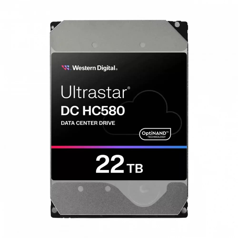 Корпоративный жесткий диск повышенной надежности HDD 22Tb WD ULTRASTAR 512MB 7200RPM SATA3 3,5" WUH722422ALE6L4