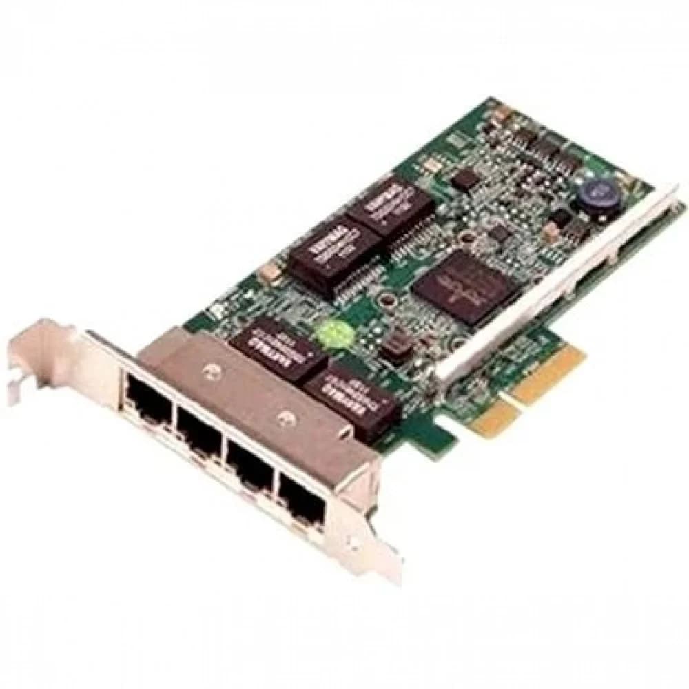 Broadcom 5719 QP 1Gb Low Profile Network Interface Card - Kit