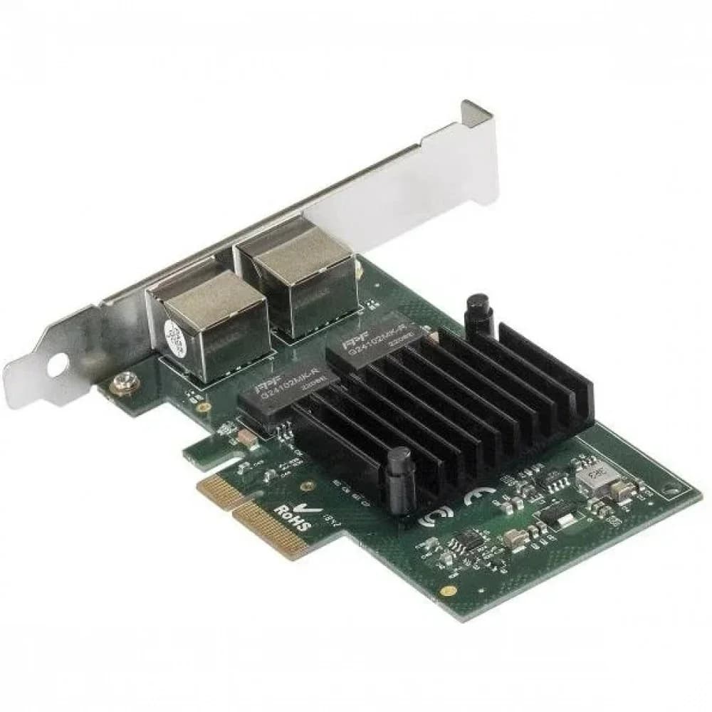 Плата сетевого контроллера Intel I350T2V2 Ethernet Server Adapter I350-T2V2, retail unit