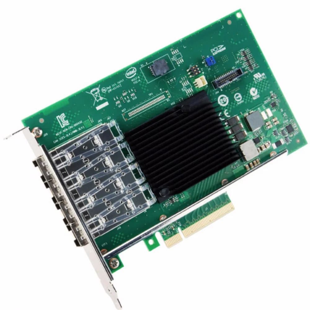 Плата сетевого контроллера Intel X710DA4FHBLK Ethernet Converged Network Adapter X710-DA4, retail bulk