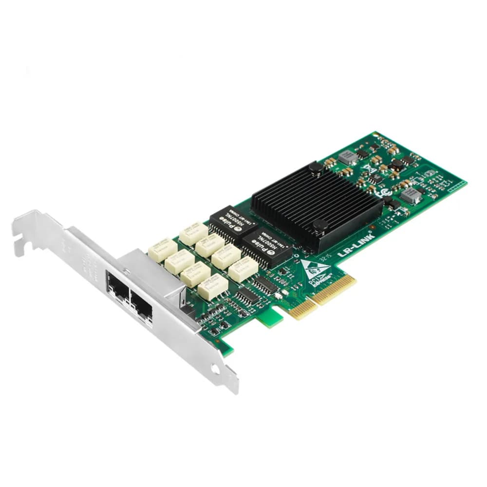 Сетевой адаптер PCIE 1GB DUAL PORT LREC9712HT-BP LR-LINK