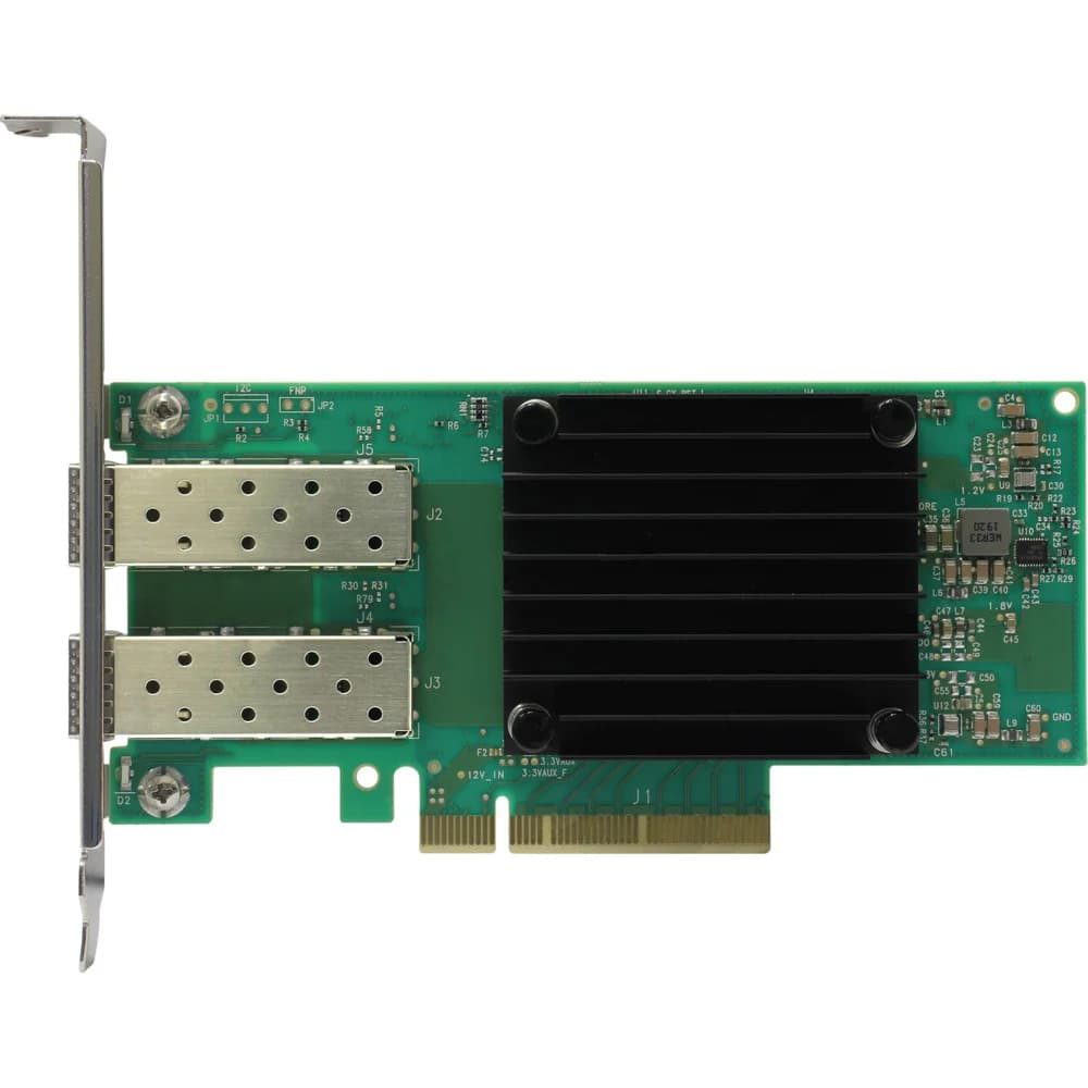 ConnectX-5 EN network interface card, 25GbE dual-port SFP28, PCIe3.0 x16, tall bracket, ROHS R6