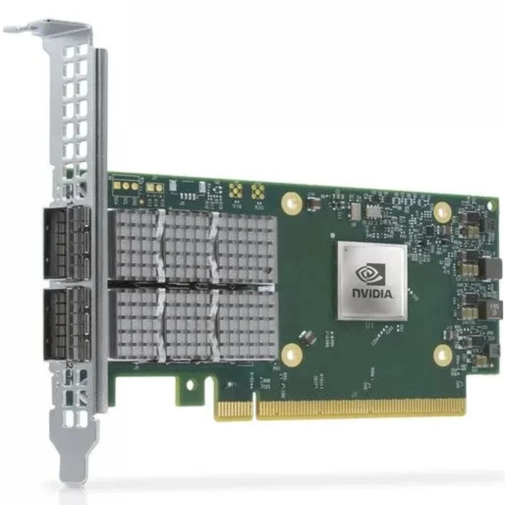 Сетевой адаптер Mellanox ConnectX-6 Dx EN adapter card, 100GbE dual-port QSFP56, PCIe4.0 x16, No Crypto