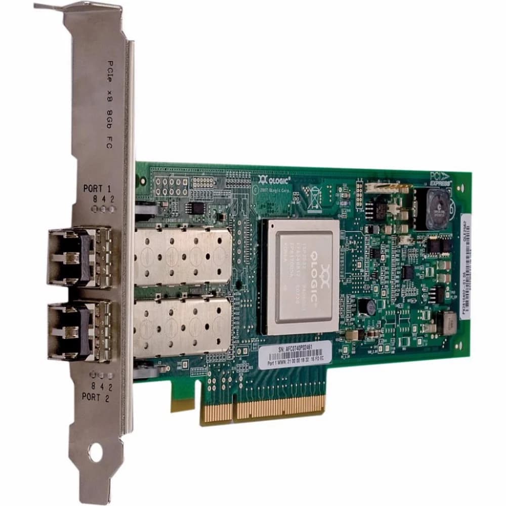 Контроллер QLOGIC QLE2562-CK (FC-AL/FC-AL-2/FC-TAPE) Fibre Channel, PCI Express x8 2ch