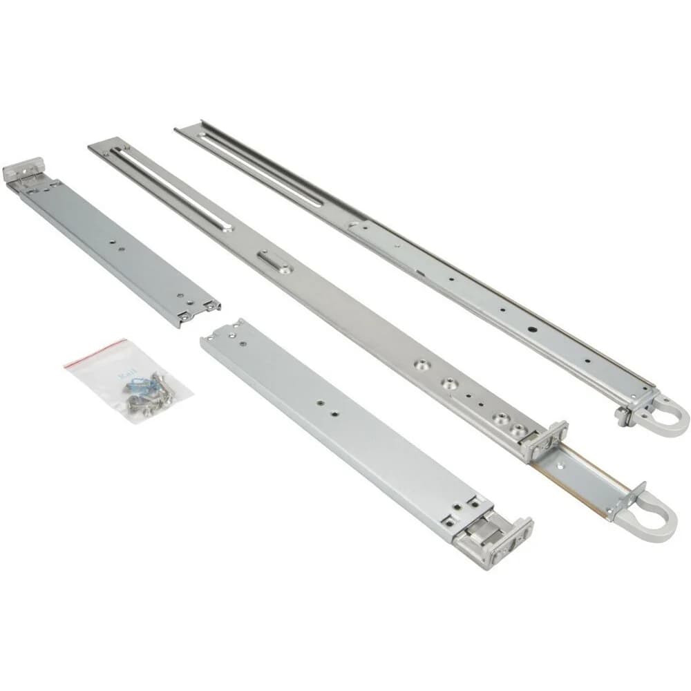 Supermicro 1U Rail Kit (MCP-290-00055-0N) RAIL SET, SCREW/QUICK, FOR 1U 17.2" W SC512F (040033)