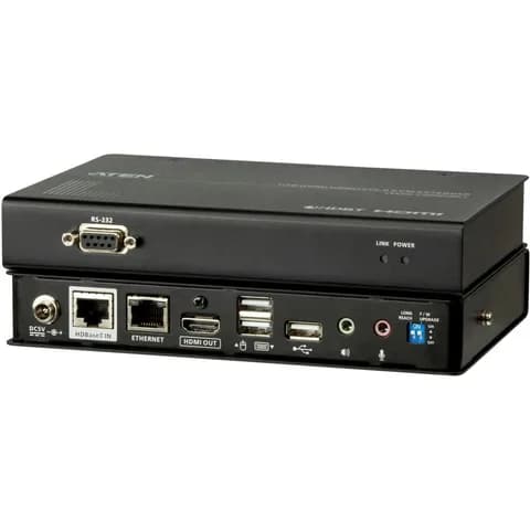 КВМ-удлинитель, ATEN, CE820-ATA-G, USB, HDMI, HDBaseT 2.0, KVM Extender, W/O ETH, W/EU ADP