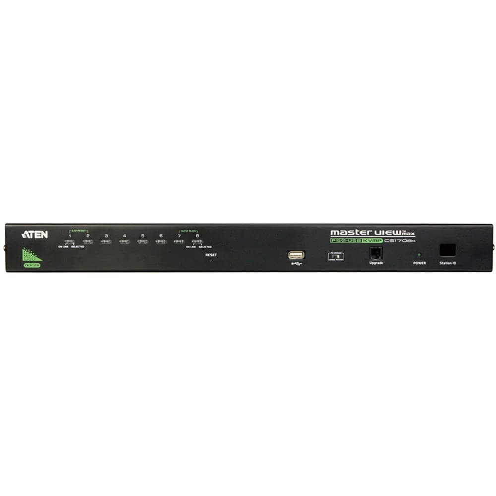 ATEN 8 PORT PS/2-USB KVMP SWITCH W/1.8M W/23