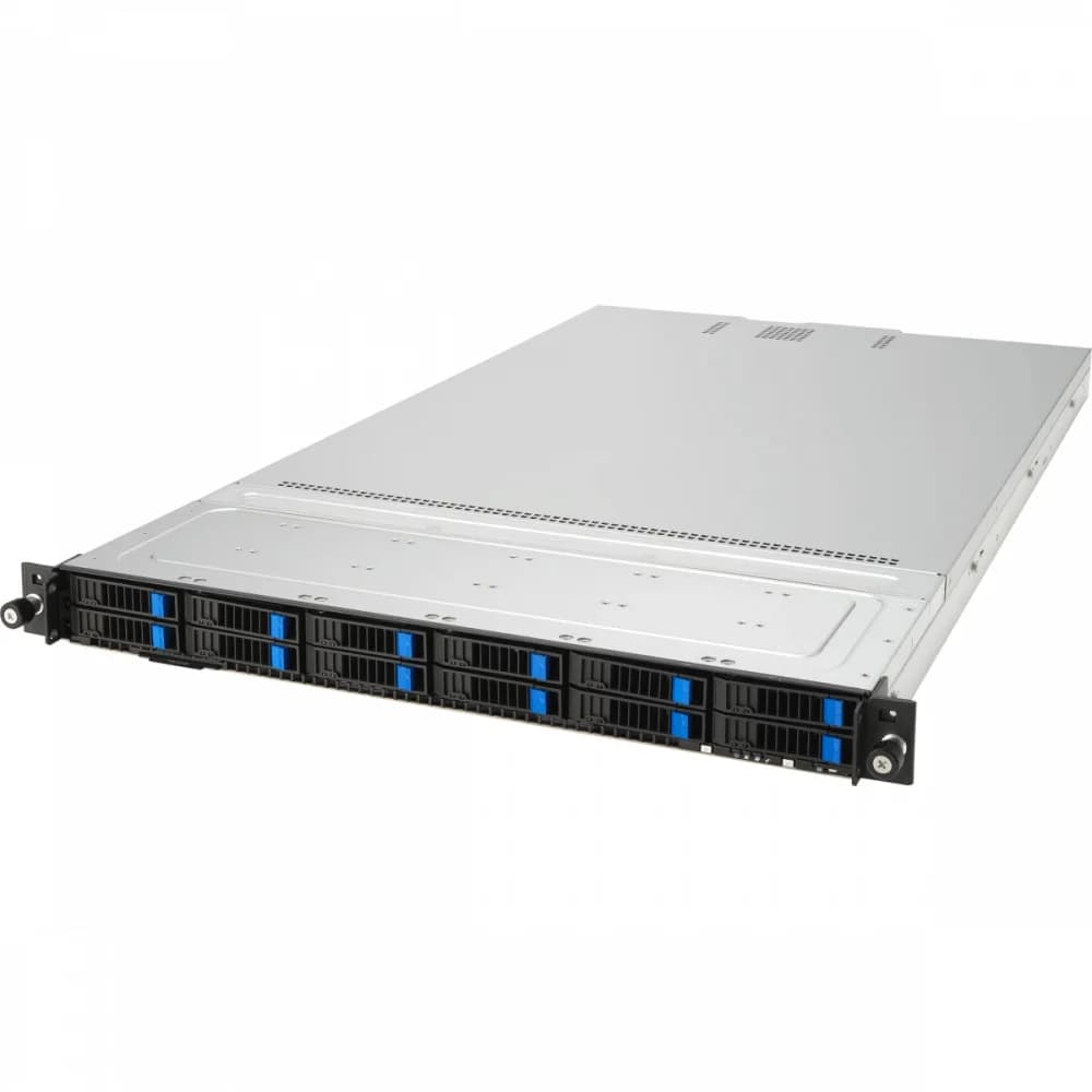Серверная платформа/ ASUS RS700-E11-RS12U, 1U, 2x Socket-E LGA4677, 32x DDR5 4800*/5600*, 12x2.5'' NVMe/SATA*/SAS* hsb (*-RAID/HBA need), 2x M.2 PCIe 2260/2280, up to 3x PCIe Gen5 + 1 x int RAID slo