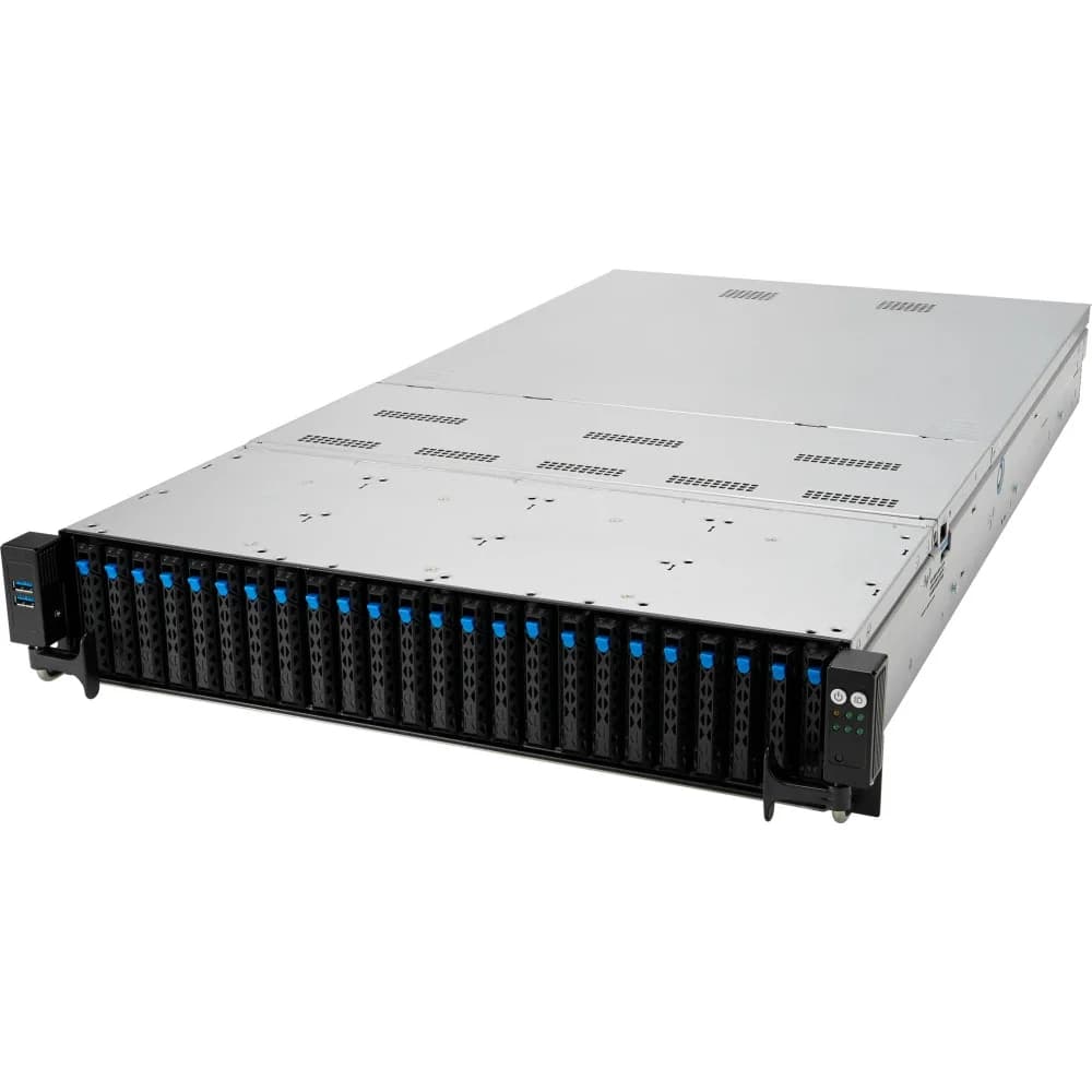 Rack 2U, 2x LGA 4189, Intel C621A, 32x DDR4 3200 МГц, 24x HDD/SSD 2.5" SATA, 2x M.2 2260, 2280 PCI-E, 10 Gigabit Ethernet (10000 Мбит/с), 2x 1600 Вт Platinum, 21.69 кг, 90SF00Z3-M02BY0