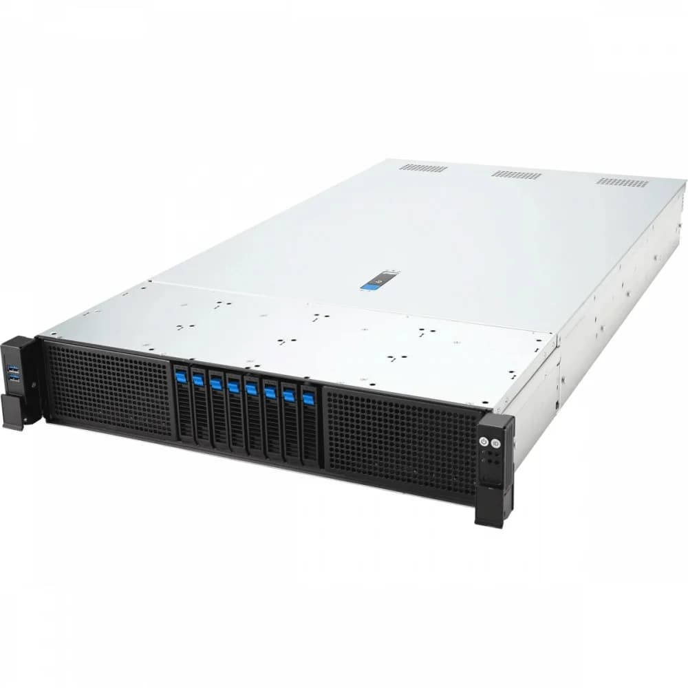 Серверная платформа/ ASUS RS720-E12-RS8G, 2U, 2x LGA 4710, 32x DDR5 6400, 8 x 2.5" hsb 8x SATA/SAS*/NVMe, 8x PCIe slots* + 2x OCP3.0*, 2x m.2 2280/2260, no LAN, 1+1 3200W