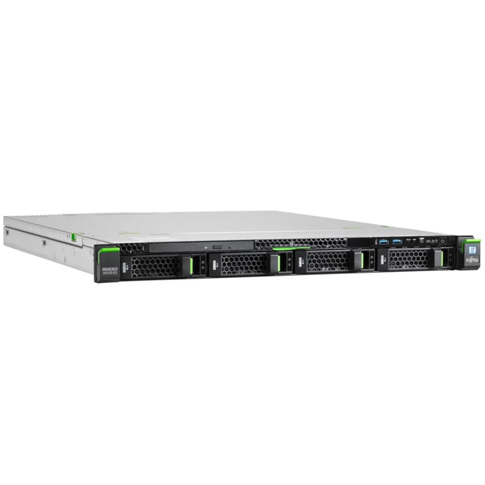 PRIMERGY RX1330 M3 4Bx3.5 no (Proc, Mem, HDD, RAID, PSU), DVDRW2x1GB LAN R/A,1Y War