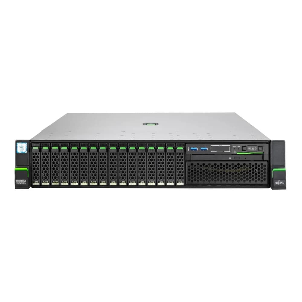 PRIMERGY RX2520 M4 8Bx2.5'' no (CPU, memory, RAID, LOM, PSU) STD, R/A,3yOSS 5x9