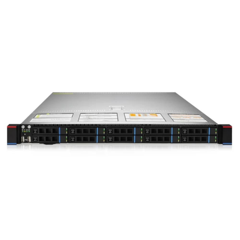 Intel dual socket 32 DIMM, 1U10-bay - w/ 2* 550W CRPS modules + 10GbE dual SFP+ ports (Intel 82599ES)