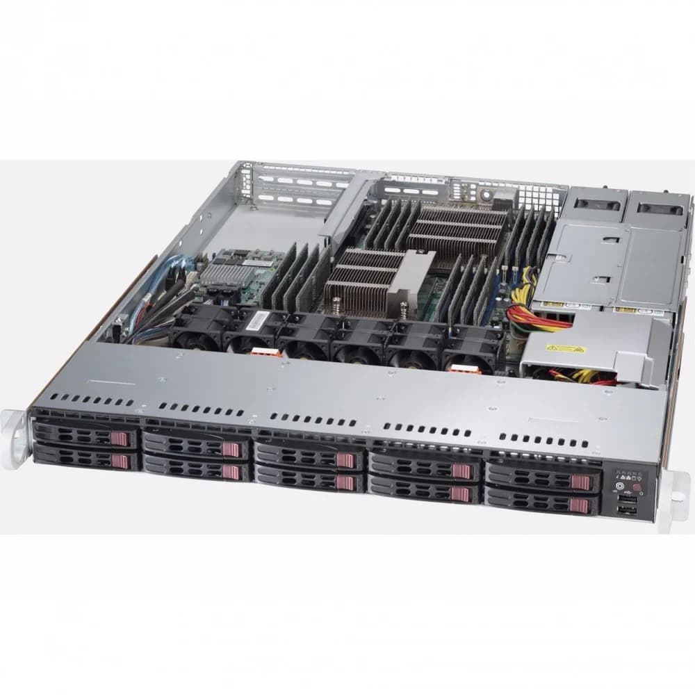 Платформа SuperMicro SYS-1028R-WC1RT 2.5\ SAS/SATA LSI3108 10G 2P 2x700W" 1. Dual socket R3 (LGA 2011) supportsIntel® Xeon® processor E5-2600v4†/ v3 family QPI up to 9.6GT/s 2. Up to 2TB† ECC 3DS LR