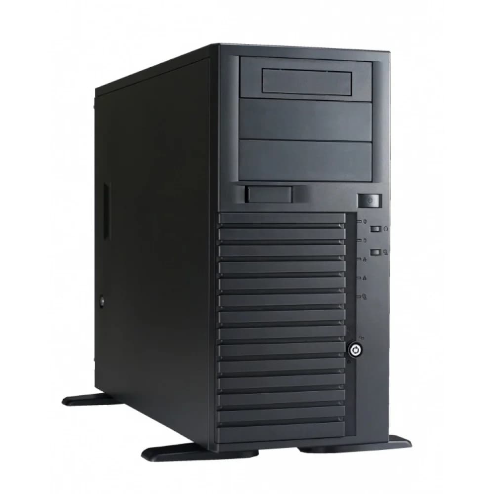 SR20966H04*14649 Chassis. w/o HDD Cage, USB3.0, Rackable,1x SR20966 Front Bezel, Silver/Black,1x 120mm Fan, PWM, T25, Two Ball Bearing, L650mm, 2600RPM with finger guard, Rear(AVC),1x 120mm Fan Hold