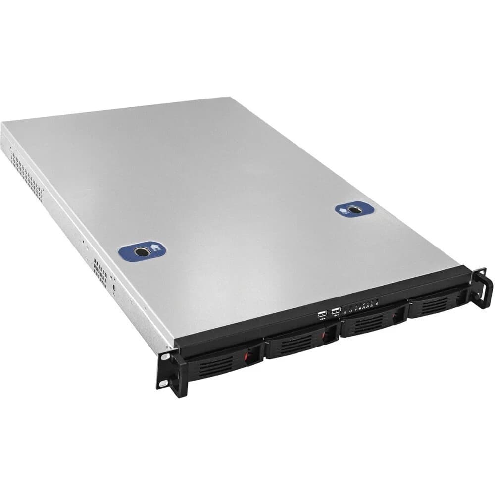 Серверный корпус ExeGate Pro 1U660-HS04 RM 19", высота 1U, глубина 660, БП 1U-900ADS, 4xHotSwap, USB