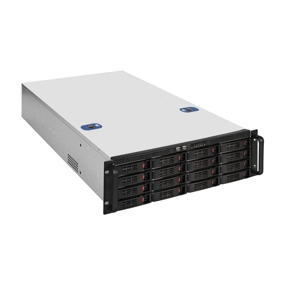 Серверный корпус ExeGate Pro 3U660-HS16 RM 19", высота 3U, глубина 660, БП 2U-500ADS,16xHotSwap, USB