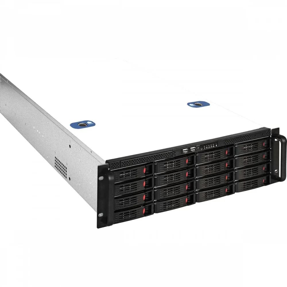 Серверный корпус ExeGate Pro 3U660-HS16 RM 19", высота 3U, глубина 660, БП 2U-600ADS,16xHotSwap, USB