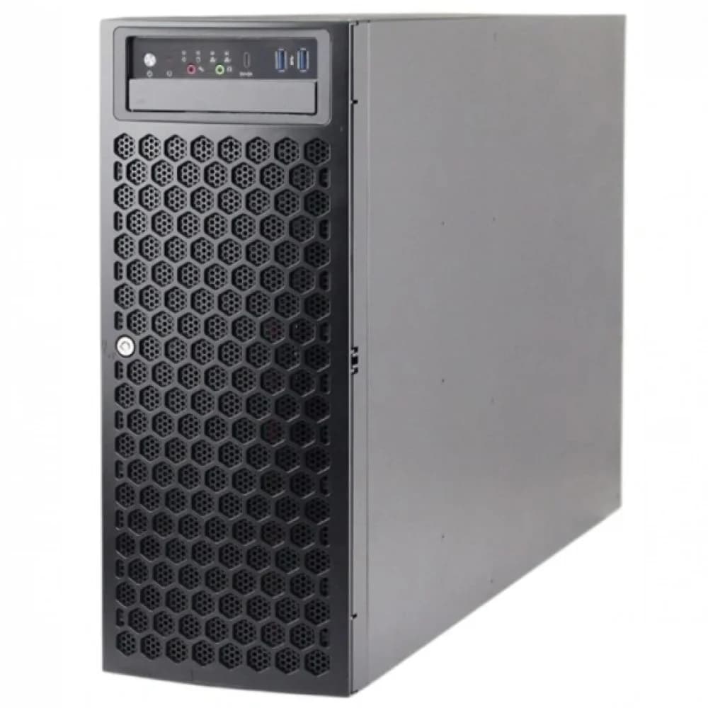 Серверный корпус/ Server case FL-T4U435, 4U/Tower, ATX, w/o psu, (support ATX or CRPS), 1x2,5" ext, 4x3,5" int, 2xUSB 3.0,3x9025mm fan, 8xFH PCIe expansion slots