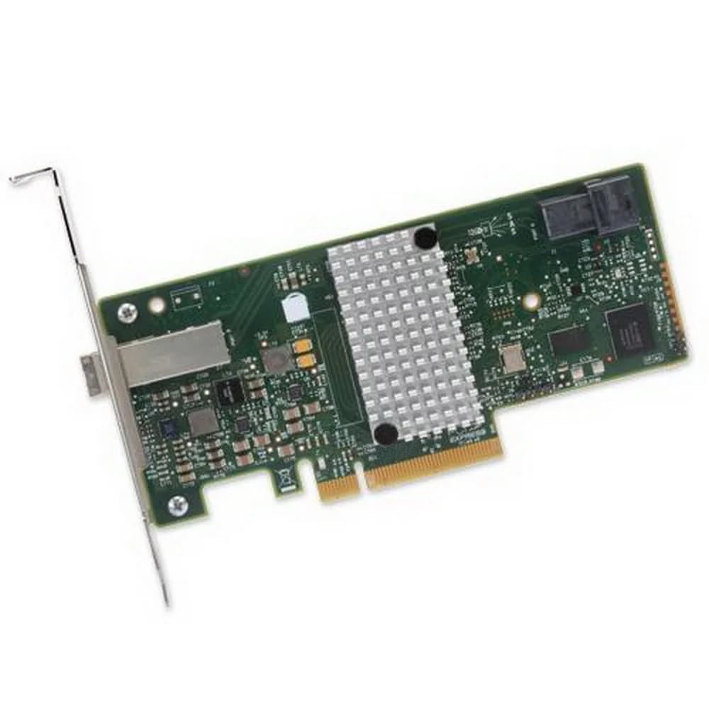 ARC-1330-4i4x PCIe 3.0 x8 Low Profile, SAS/SATA 12G, HBA, 8port (1*int SFF8643 + 1*ext SFF8644), (аналог LSI00348 9300-4I4E), RTL