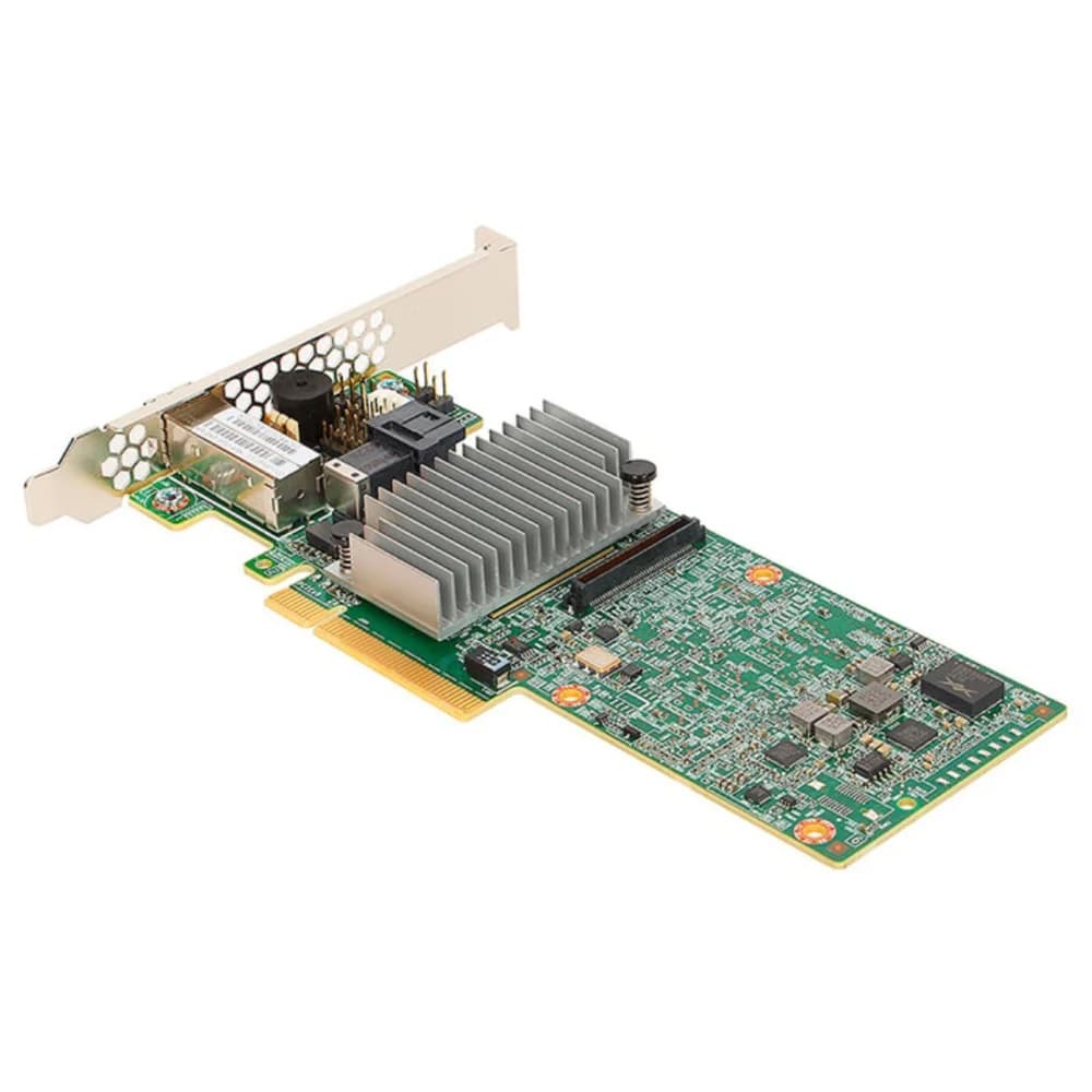 LSI MegaRAID SAS 9380-4i4e SGL, 12Gb/s, SAS/SATA 4-port int. + 4-port ext., RAID 0/1/5/6/10/50/60, Cache 1Gb DDR3 (LSI00439)