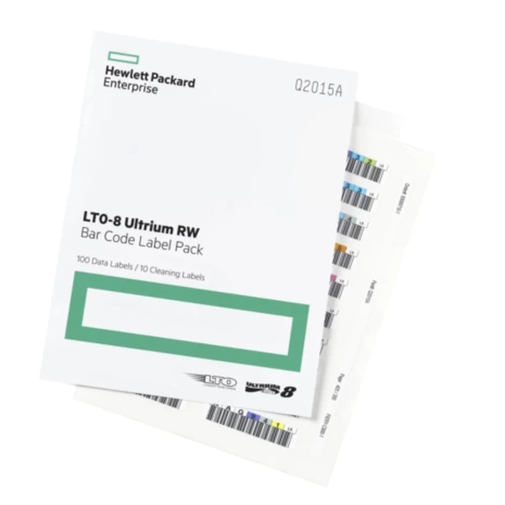 Наклейка HP HPE LTO-8 30TB RW Bar Code Label Pack