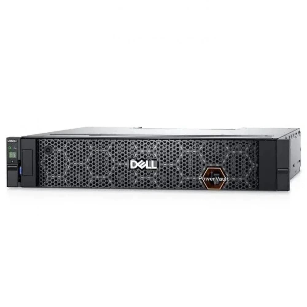 Хранилище Dell/ME5024/25Gb iSCSI 8 Port Dual Controller/6x1.92Tb SAS RI SSD/2U Rack Rails/Bezel/2x580W