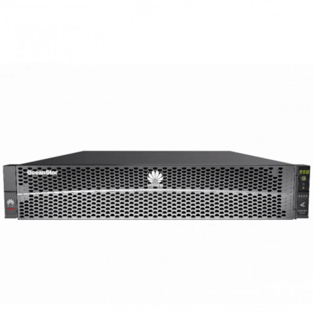 Система хранения данных (не укомплектована дисками), Huawei, 5120-S-L-64G-AC, OceanStor 5120, 2U, Dual Controllers, SAS, AC\240V HVDC, 64GB Cache, 8*1Gb ETH, 4*10Gb ETH (Including Multi-Mode SFP+),