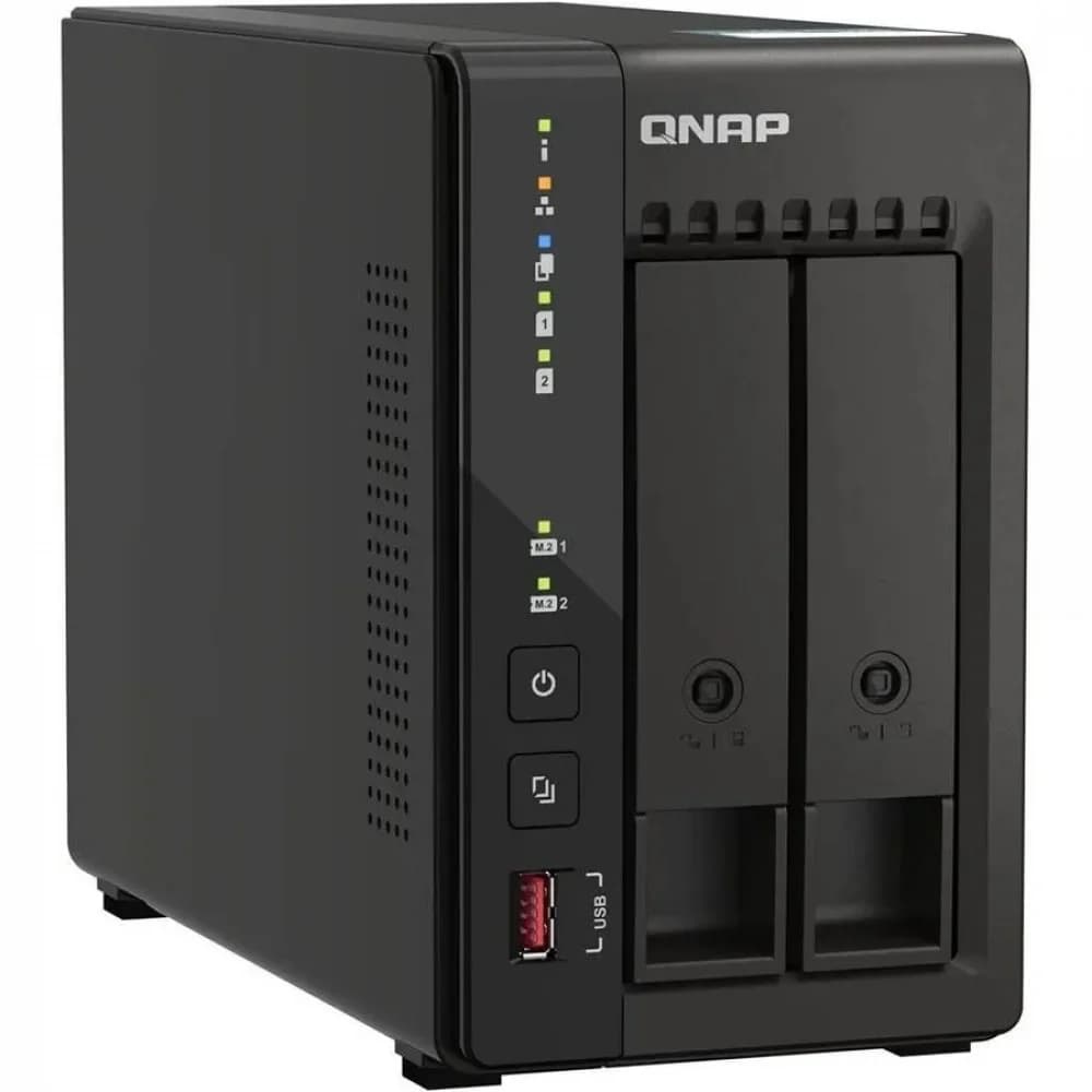 Сетевое хранилище NAS Qnap Original TS-253E-8G 2-bay Celeron