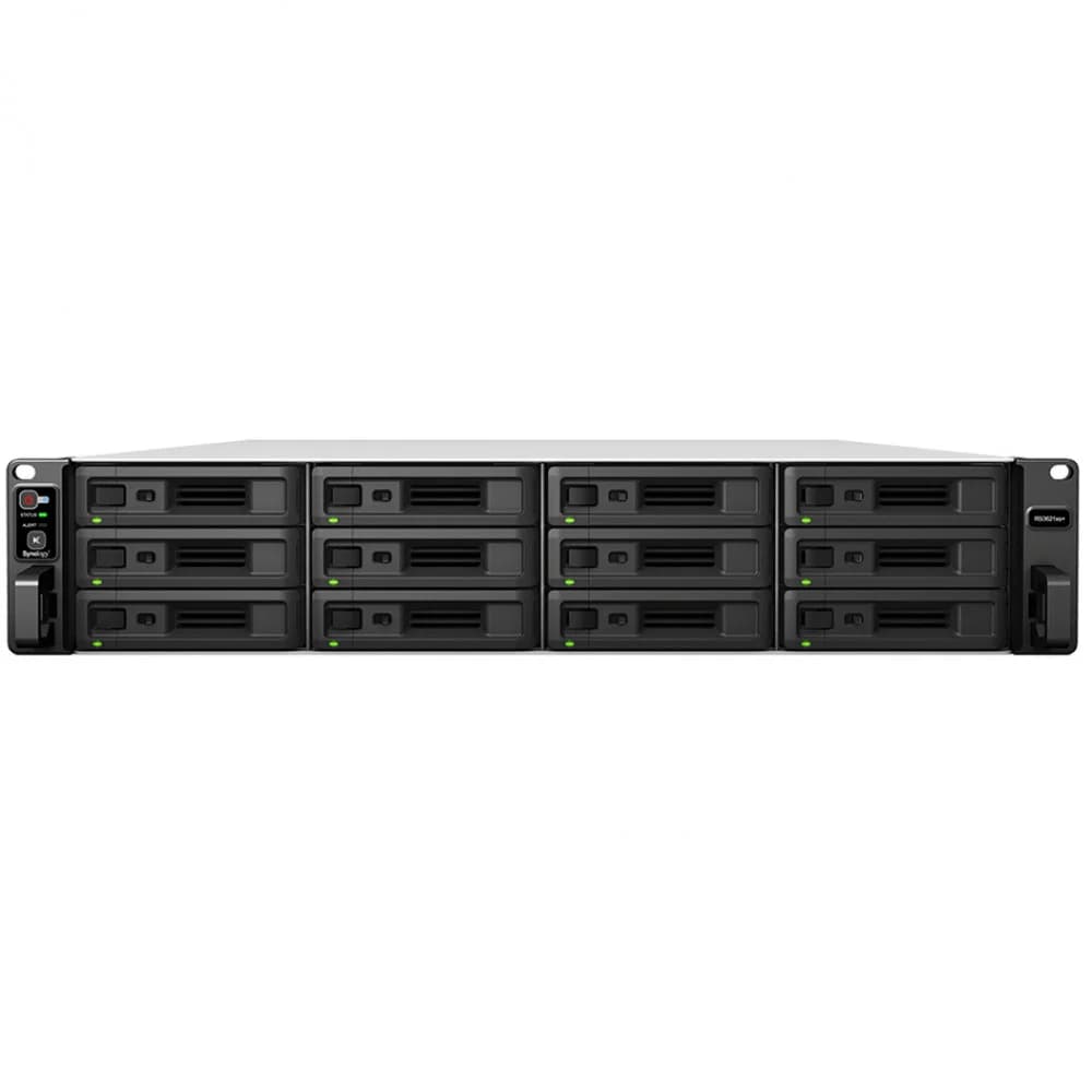 Сетевой NAS сервер Synology RS3621xs+ 12xHDD 2U NAS-сервер «All-in-1» (до 36-х HDD модуль RX1217/RX1217RP x 2)