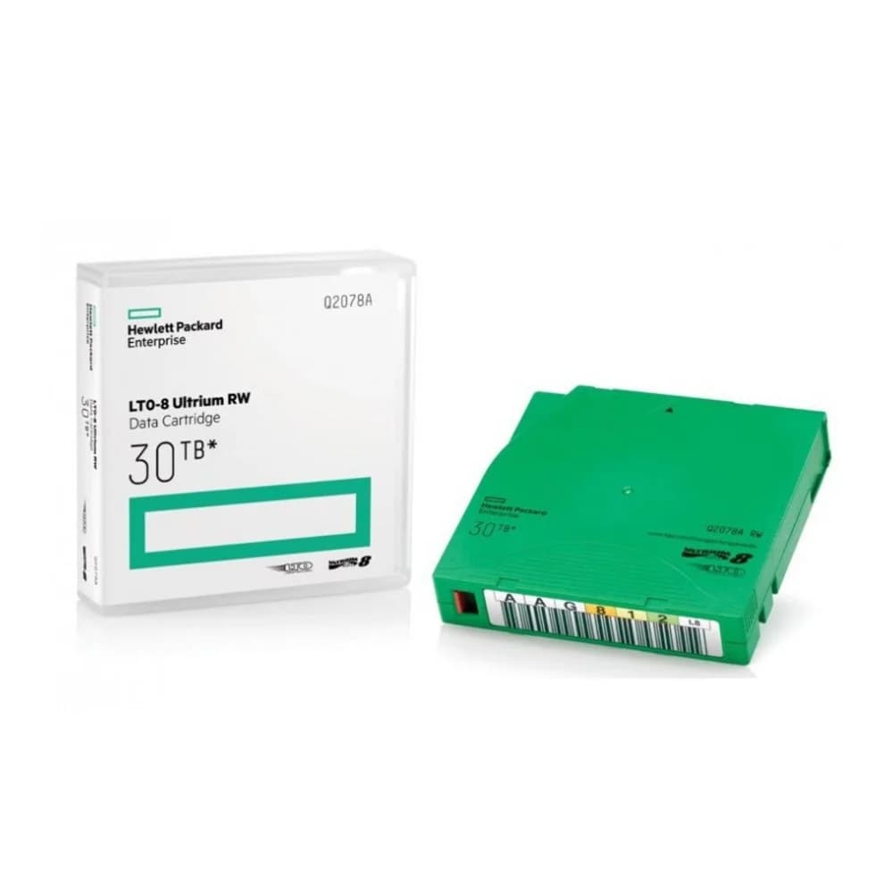 Магнитная лента (незаписанная) HPE LTO-8 30TB RW Data Cartridge
