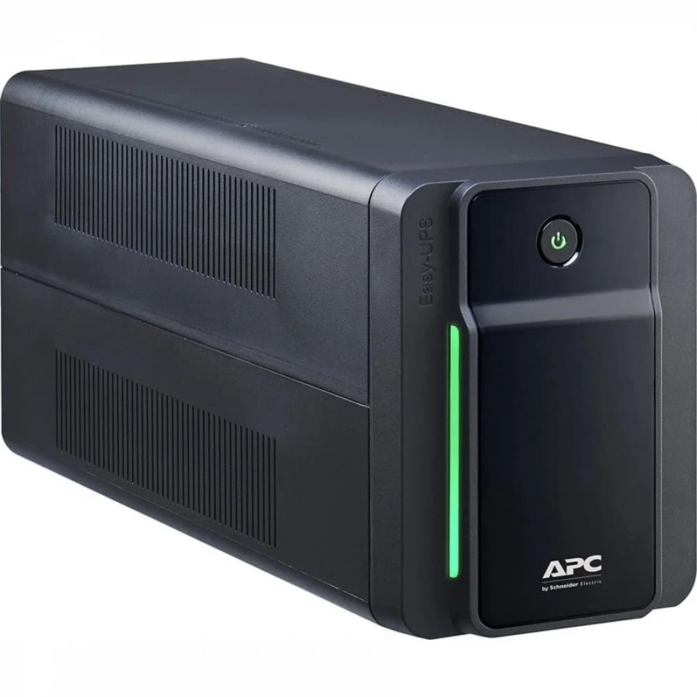 Источник бесперебойного питания, APC, Easy UPS BVX900LI-GR, Линейно-интерактивный, Мощность 900ВА/480Вт, Напольный, 230В, Вых: 2x Schuko, АКБ: 12В х 9Ач, Чёрный