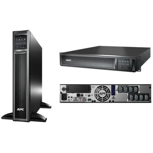 APC Smart-UPS X 1500VA/1200W, RM 2U/Tower, Ext. Runtime, Line-Interactive, LCD, Out: 220-240V 8xC13 (3-gr. switched) , SmartSlot, USB, COM, EPO, HS User Replaceable Bat, Black, 3(2) y.war. Характери
