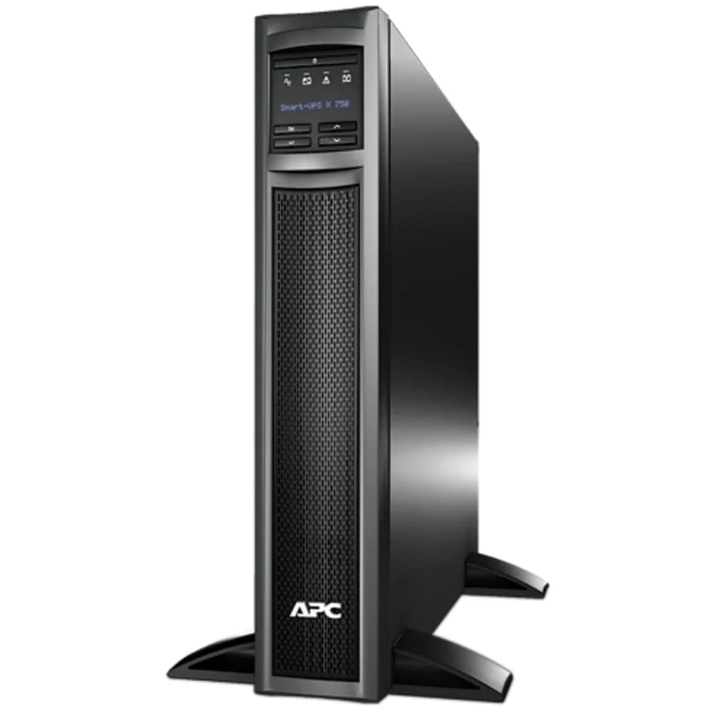 APC Smart-UPS X 750VA/600W, Tower/RM 2U, Ext. Runtime, Line-Interactive, LCD, Out: 220-240V 8xC13 (1-gr. switched) , SmartSlot, USB, COM, EPO, HS User Replaceable Bat, Black, 3(2) y.war.(REP: SUA750