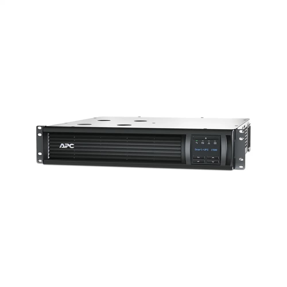 APC Smart-UPS 1500VA/1000W, RM 2U, Line-Interactive, LCD, Out: 220-240V 4xC13 (2-Switched), SmartSlot, USB, SmartConnect, Black, 1 year warranty (REP: SMT1500RMI2U)