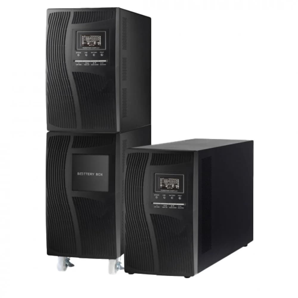ИБП Astergo/Tower/On-Line/10 000 VА/10 000 W/Input/Output -клеммный терминал/16х12Вх9Ач/LCD/RS-232, USB, EPO, SNMP Slot