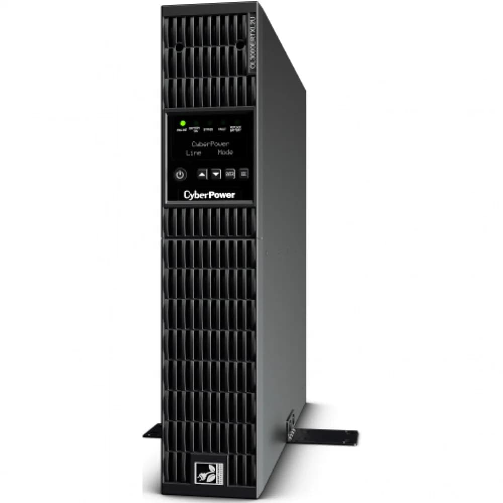 Источник бесперебойного питания, CyberPower,OL3000ERTXL2U, Мощность 3000В0А/2700Вт, OL-серия, On-Line, Стоечный 2U, ЖК/ Smart/USB/RS-232/Tel.line, Диапазон работы AVR:190-300В, Бат.1 шт., Вых: 8xIEC