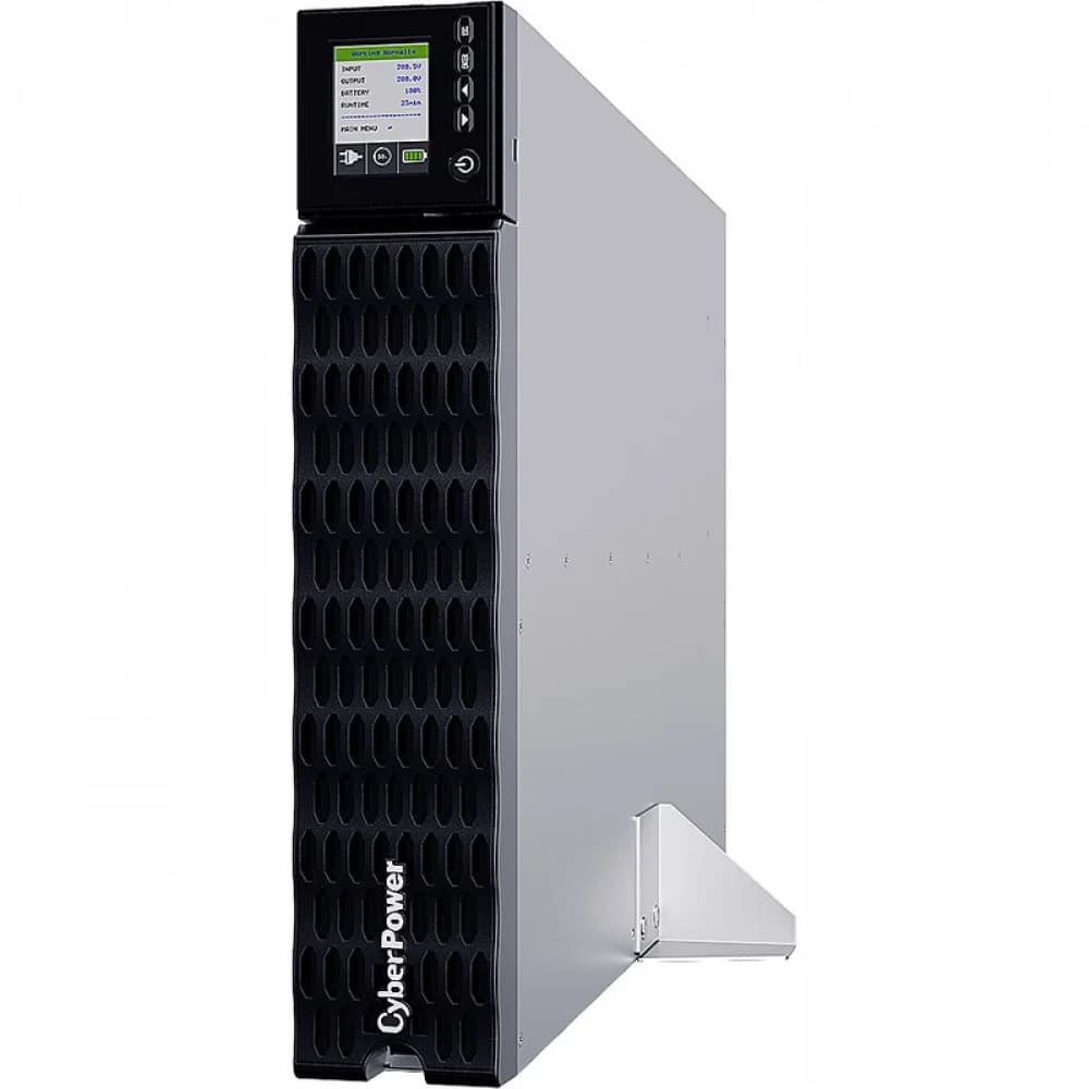 UPS CyberPower OL5KERTHD NEW Online 5000VA/5000W USB/RS-232+ Сухой контакт/EPO/SNMPslot (IEC C19 x 2, IEC C13 x 4, 1 клеммная колодка)