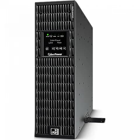 Источник бесперебойного питания, CyberPower,OL6KERT3UPM, Мощность 6000ВА/6000Вт, OL-серия, On-Line, Стоечный 2U,ЖК/ Smart/USB/RS-232/Tel.line, Диапазон работы AVR:200-240В, Бат.1 шт (не идет в компл