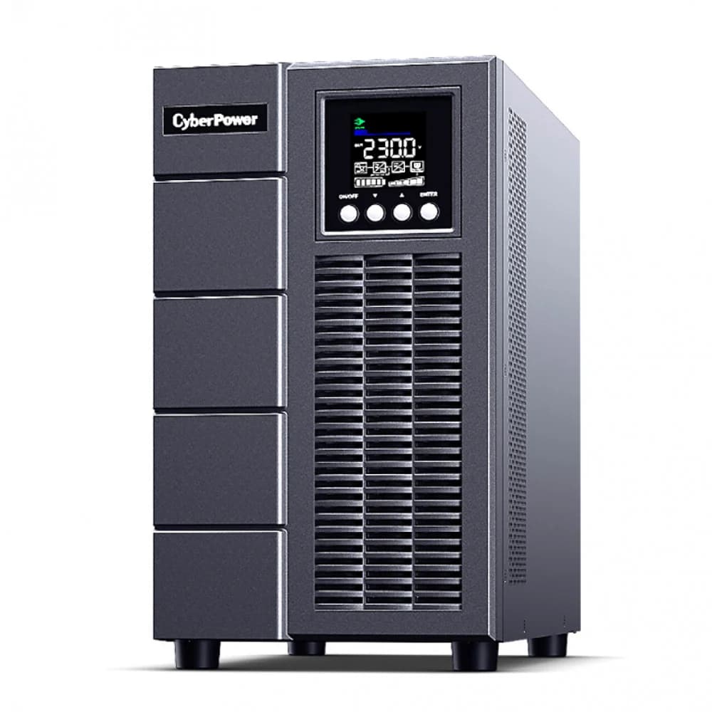 Источник бесперебойного питания, CyberPower, OLS3000EA, Мощность 3000ВА/2700Вт, OLS-серия, Ol-Line, Напольный, LCD/Smart/USB/RS-232/EPO/Relay, AVR: 190-300В, АКБ: 12В/9Ач х 6, Вых: 6xIEC C13/1xIEC C