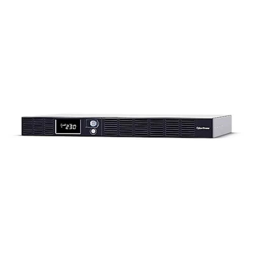 Источник бесперебойного питания, CyberPower, OR1000ERM1U-RU, Мощность 1000ВА/600Вт, OR-серия, Линейно-интерактивный, Стоечный 1U, ЖК/Tel.line/Smart, Диапазон работы AVR:160-263В, Бат.1 шт., Вых: 6xI